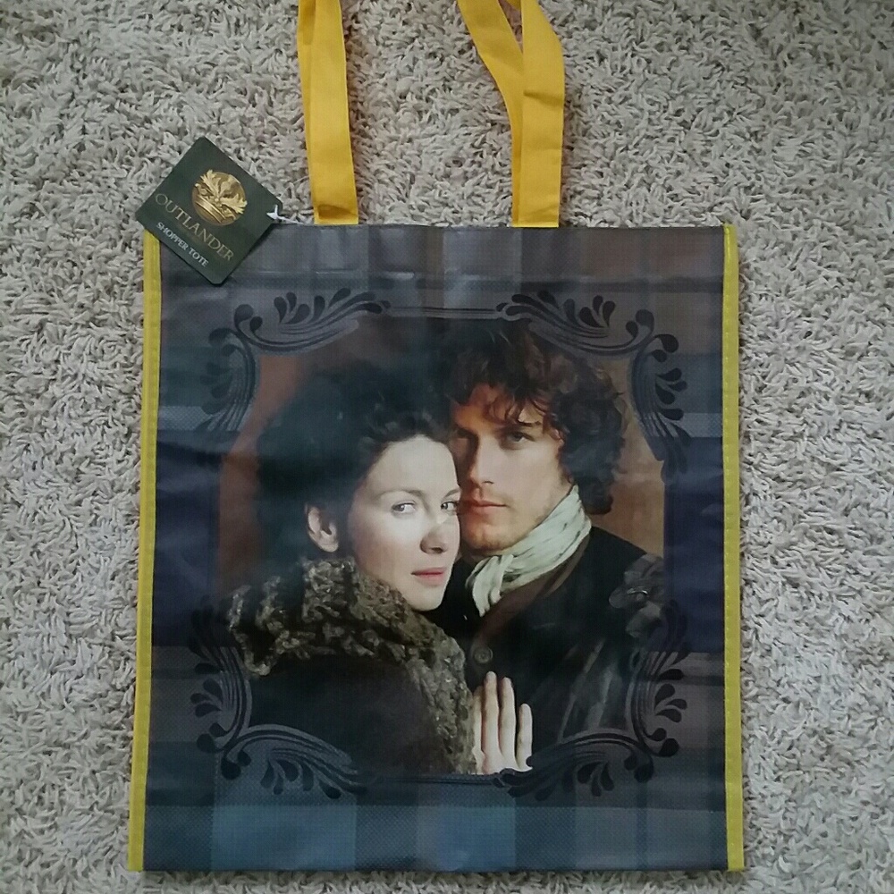 SOLD NWT Outlander Claire & Jamie Large Shopper